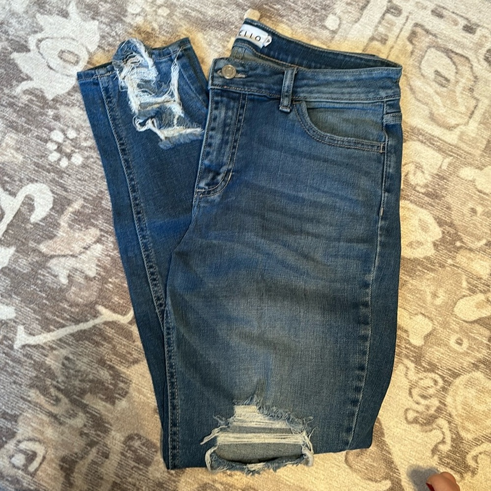 Cello Sz. 9 distressed jeans